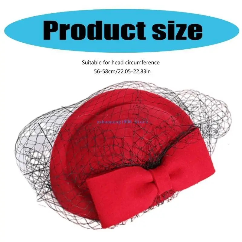 85LF فاسيناتور عتيق مع فيونكة كبيرة الحجم للحفلات التنكرية مشبك فلابر أنيق خوذة صور الدعائم