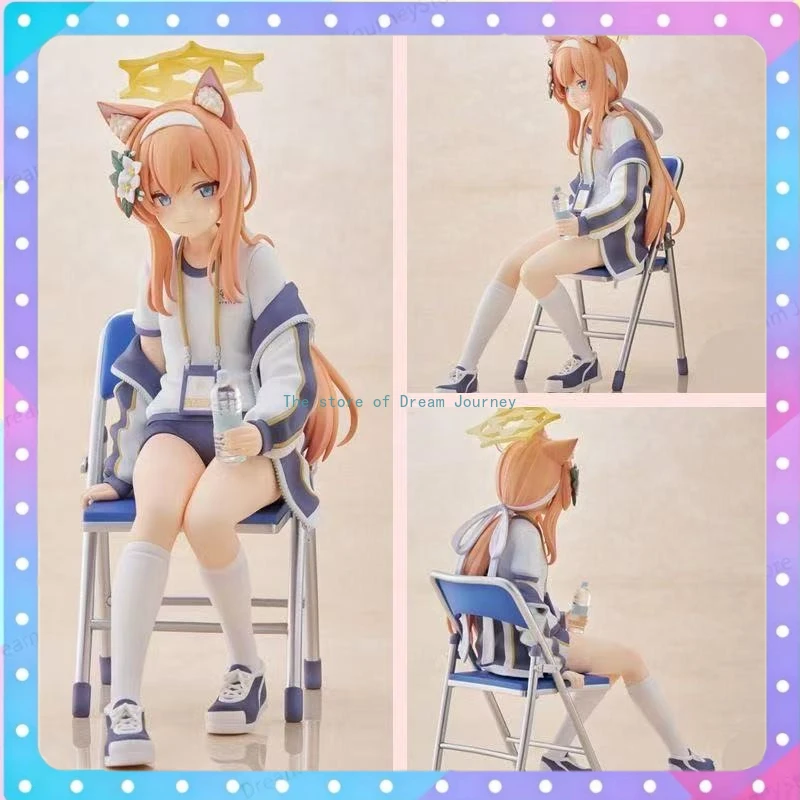 

In stock 18cm blue file Iochi Mari 1/7 Gymnastics Uniform Memorial Hall Girls Anime Figure PVC Action Figure Toy