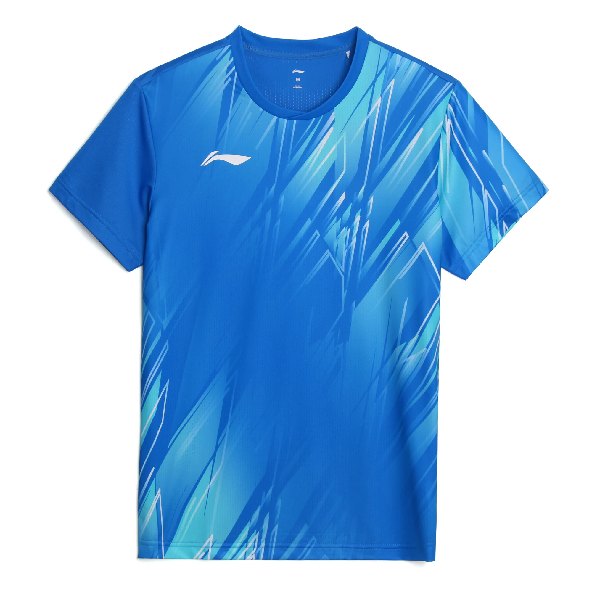 Li-Ning Men Badminton Jersey Breathable T-shirt AT DRY Regular Fit 88%Polyester 12%Spandex LiNing Comfort Sport Tee Tops AAYU149