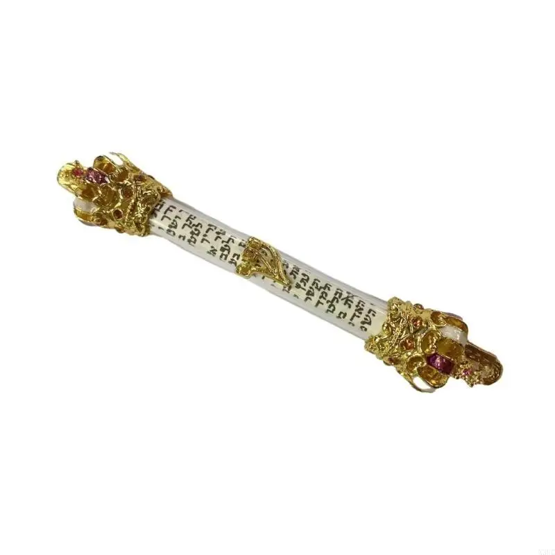 Mezuzah Door Jewish Metal Mezuza Gift Religious Scroll Home Mezuzah Judaica Israel Jerusalem Wedding Outdoor Case X3UC