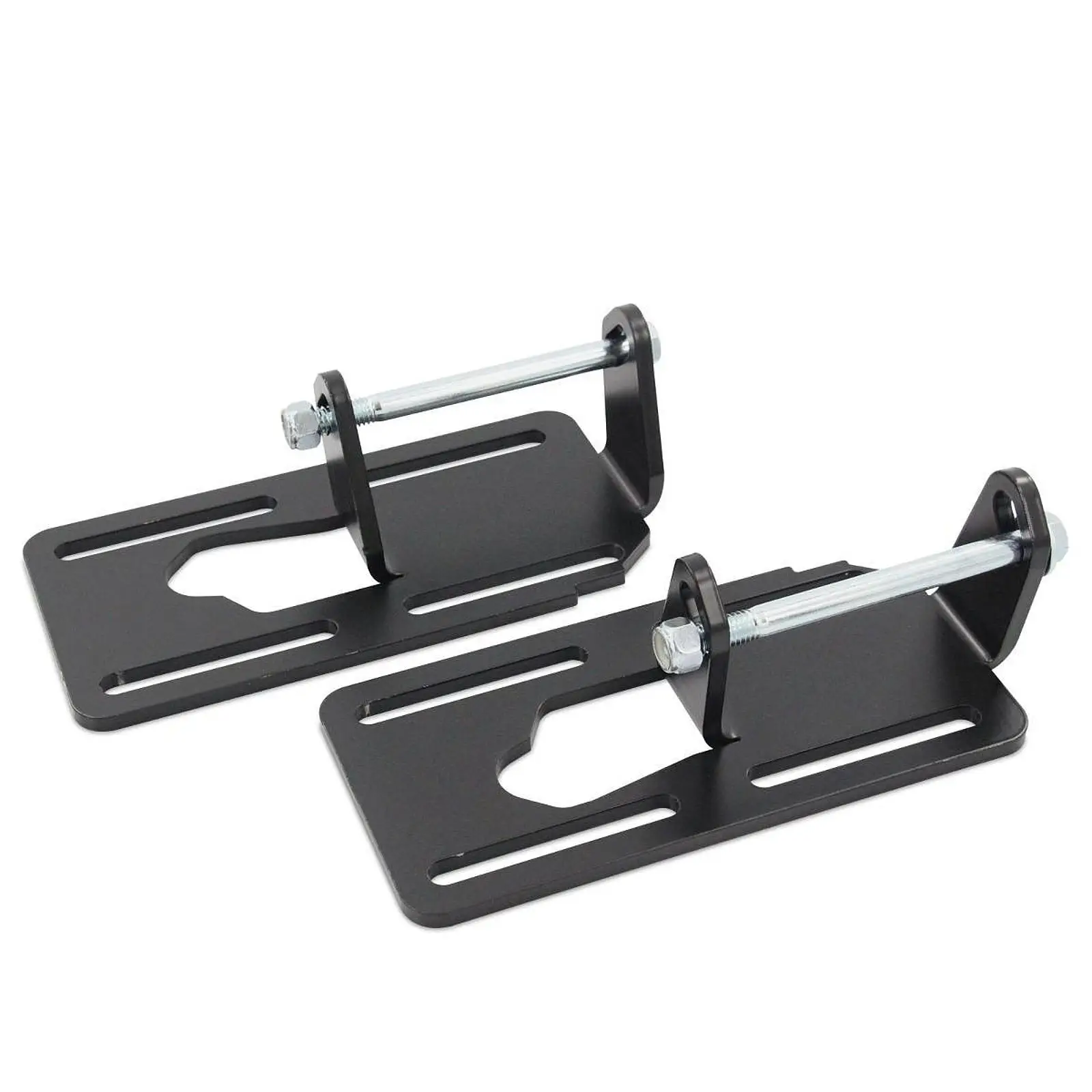 LS Swap Motor Mounts Steel Adjustable Conversion Brackets Rust Resistant for Chevrolet LS2 LS6
