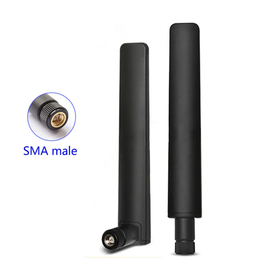 5G 4G 3G GPRS GSM Antenna Full-band 12dBi 600-6000MHz SMA Male for WiFi Router Wireless Network Card IOT Network camera