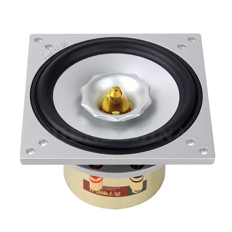 LII AUDIO New Version Silver ST-6 6.5-inch Aluminum Basin Unit Full Frequency Speaker 50W/8ohm (1PCS)