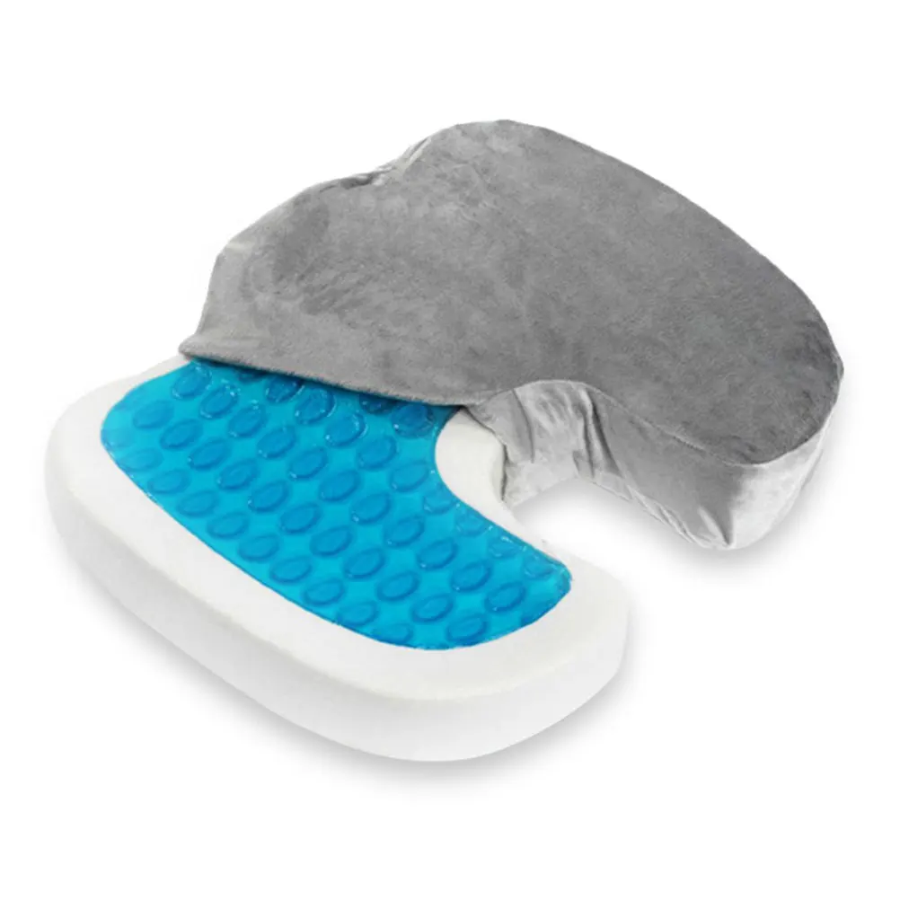 

Memory Foam Cushion Memory Seat Cushion for Chair Car Plane Wheelchair Coccyx Sciatica Relief Portable U Shape Pad