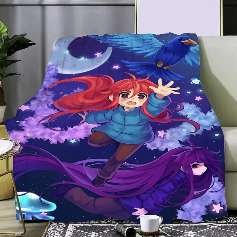 3d Print Game C-Celeste Fleece Blanket Children's Blanket High Quality Flannel Blankets Soft and Comfortable Home Travel Blanket