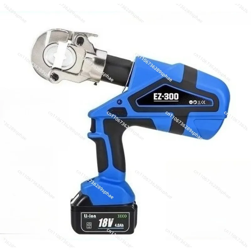 Electric hydraulic pliers EC EZ-300/400 rechargeable, cable crimping pliers, crimping pliers EB lithium battery PZ