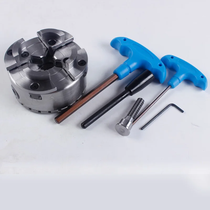 Lathe Chuck Wholesale High Quality 4 Jaw Wood for Wood Manual Lathe CNC Lathe Machine High Quality Alloy Steel,stainless Steel