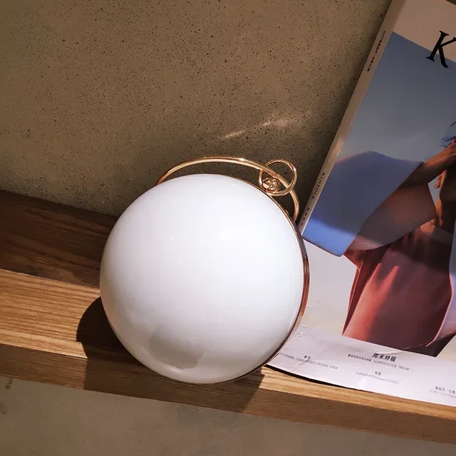 لطيف جميل مضحك حقيبة الذهب مخلب الكرة الحمراء على شكل مساء حقيبة السيدات حقيبة يد المرأة جولة الكتف حقيبة الزفاف