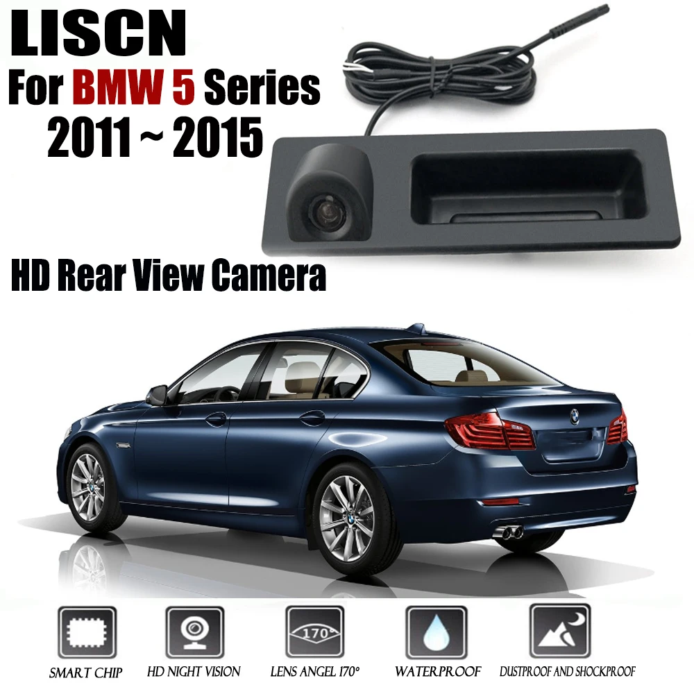 For BMW 5 Series 2011 2012 2014 2015 Original Factory Trunk Handle Car Rear View Camera Reversing camera