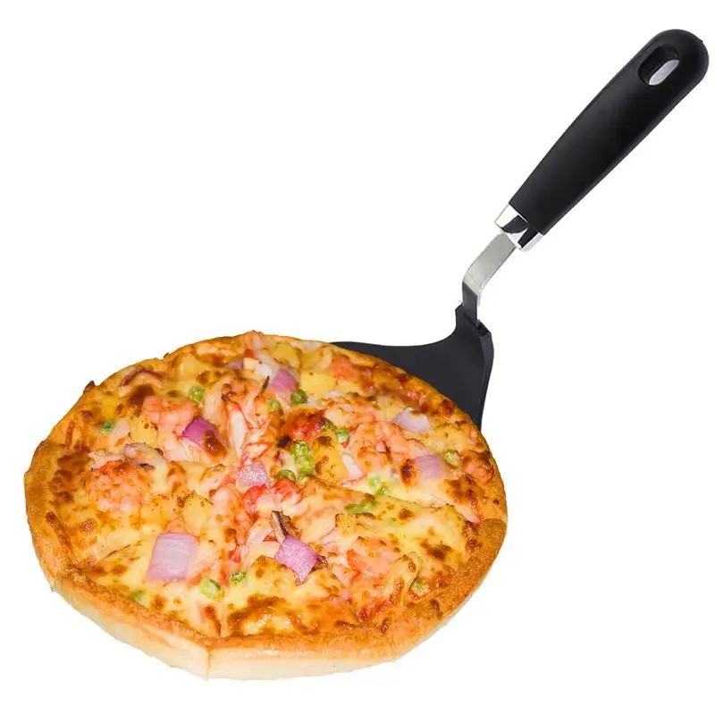 

Pizza Spatula Paddle Hangable Metal Sturdy Pizza Slider Shovel Ergonomic Pizza Spatula Multifunctional Heat Resistant Kitchen