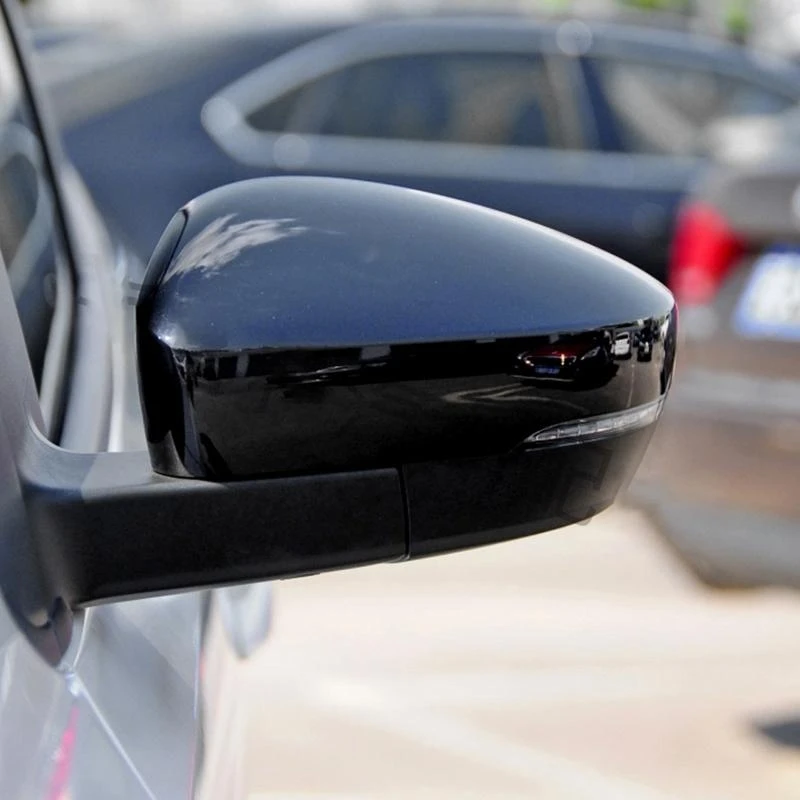 

A2UC 2pc Car Side Wing Mirror Cover for Case for VolkswagenPolo MK5 Rear View Mirror Housing Trim for Protection for Shell