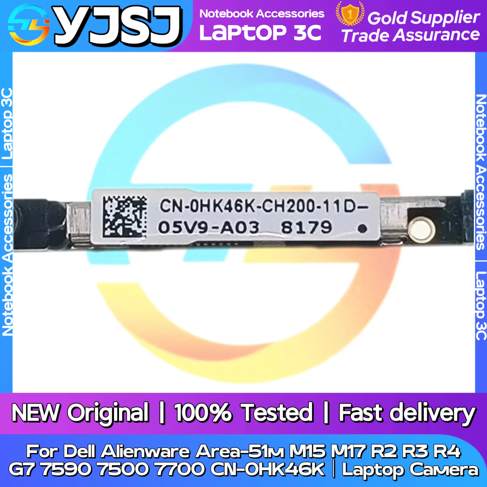Neue Original Laptop Notebook Kamera Für Dell Alienware Area-51m M15 M17 R2 R3 R4 G7 7590 7500 7700 CN-0HK46K Video Kopf Modul