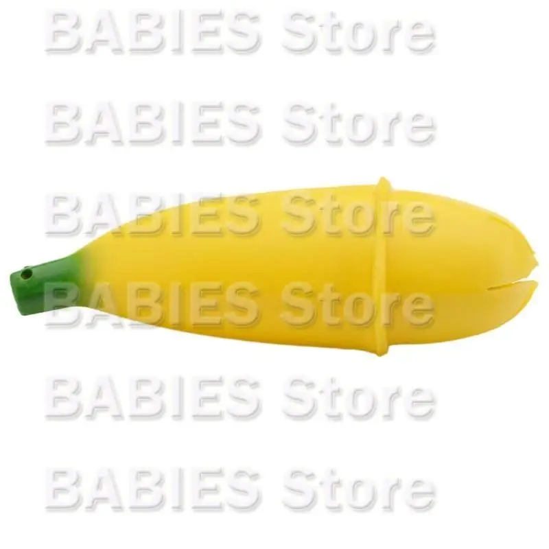 C9GB Sensorisches Zappel Dekompression Spielzeugball Bananen Streich Spielzeug Interaktiver Stressabbau Neuheit für