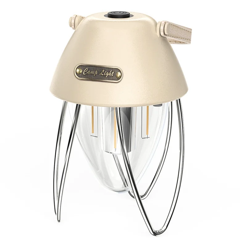 

AEF6-Кемпинговая лампа, перезаряжаемая портативная уличная лампа для горного кемпинга, белый свет, теплый свет, перезаряжаемая лампа для палатки типа C