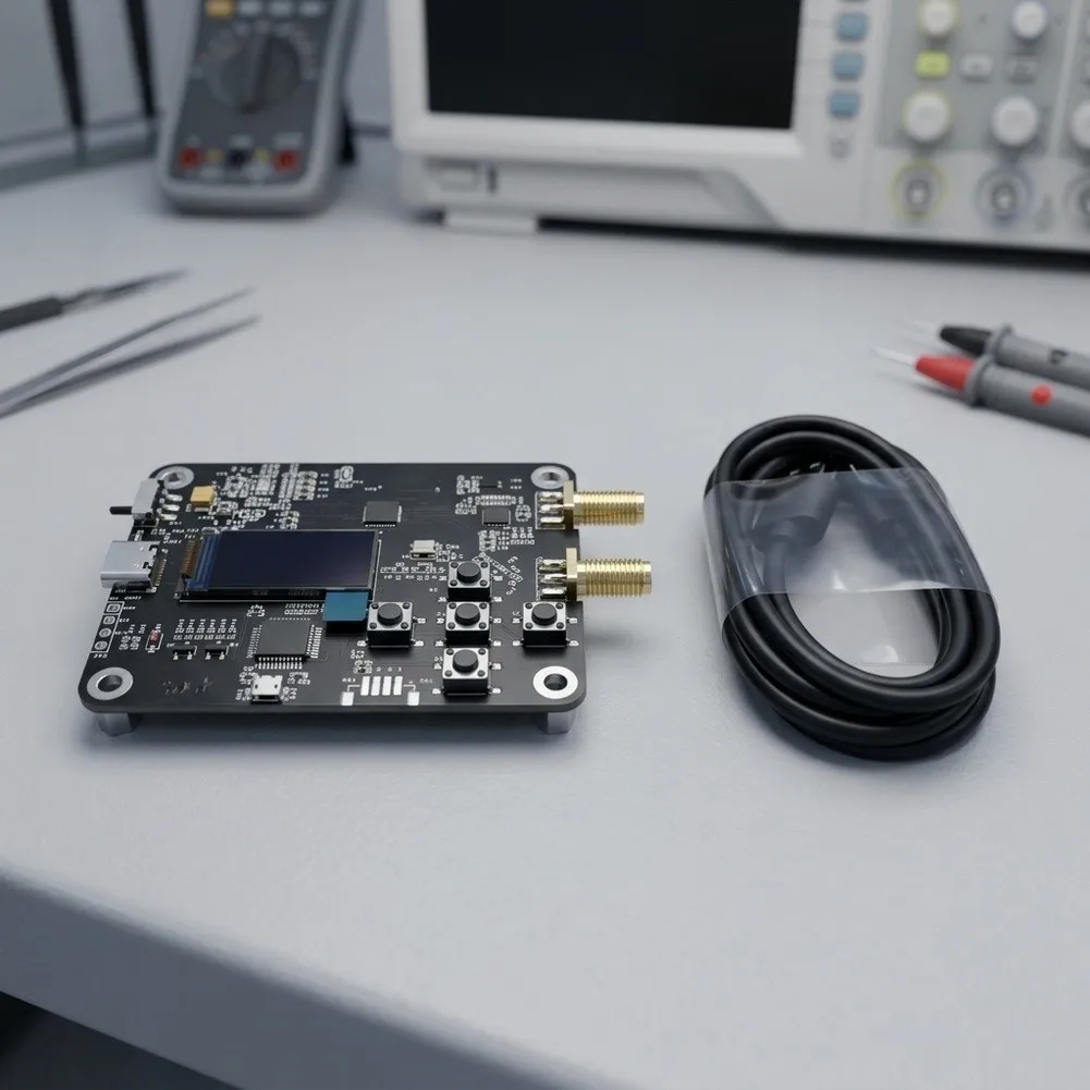 MAX2871 Module RF Signal Generator For Laboratory Testing 50 To 6400 Range Ultra-low Phase Noise 11 Amplitude Levels