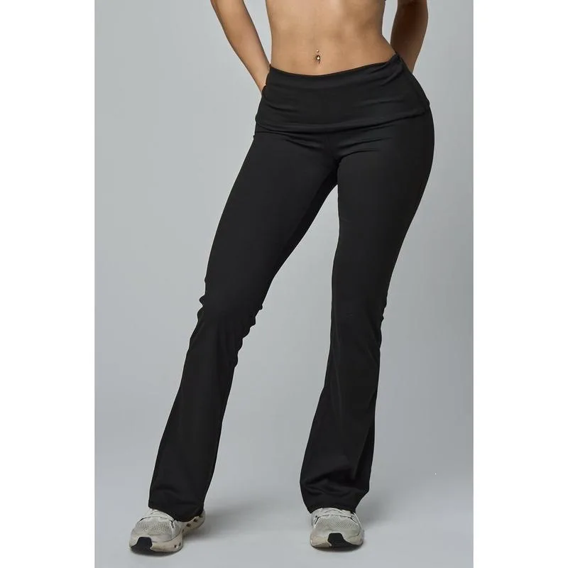 

Flared Yoga Pants P 83431 Peach Bell Bottom Yoga Trousers Women's Fashion Set Summer Season Brand Unbranded Item Number