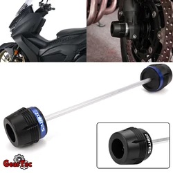 For Zontes 350D 350E 350M 2023 2024 Motorcycle Accessories Front Spindle Bobbins Axle Wheel Fork Sliders Crash Protector