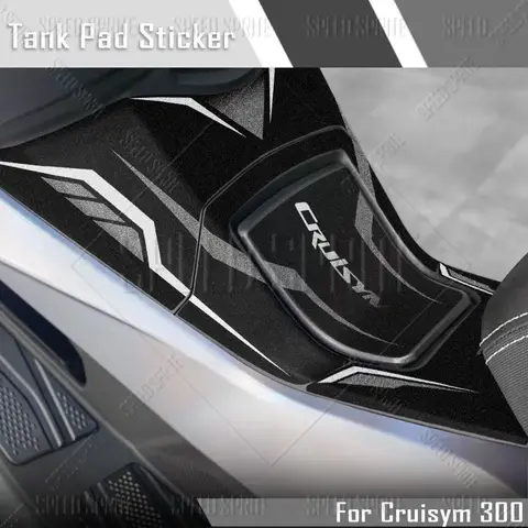 For SYM Cruisym 300 CRUISYM a 300 TCS Motorcycle Tank Pad Sticker Fuel Gas Cover Protection Accessories Decal