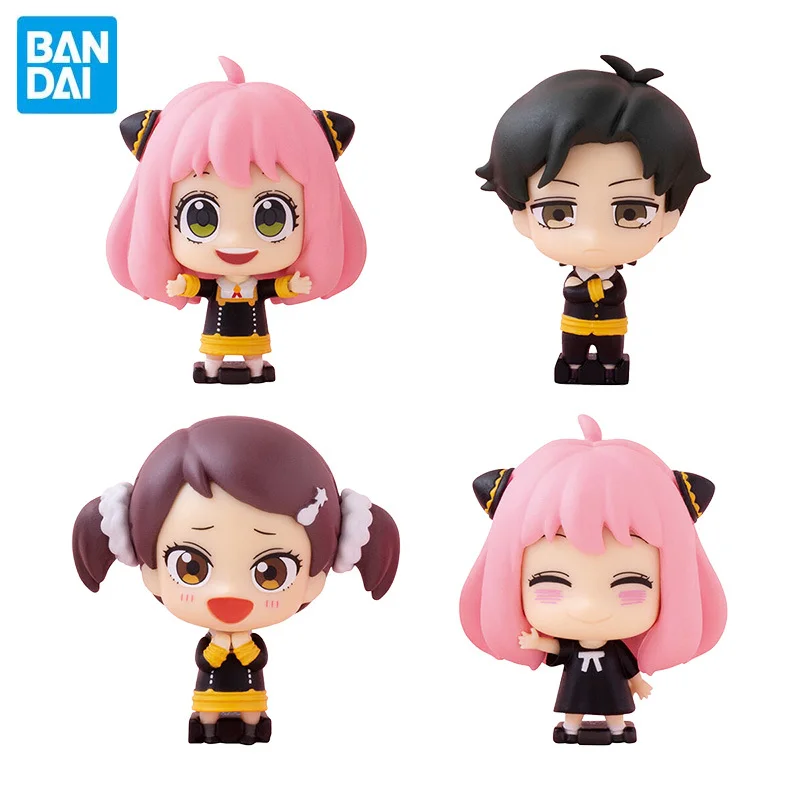 

Bandai Original Genuine Gashapon SPY×FAMILY Anime Figure Anya Damian Becky Action Figure Toys for Boys Girls Kids Gift