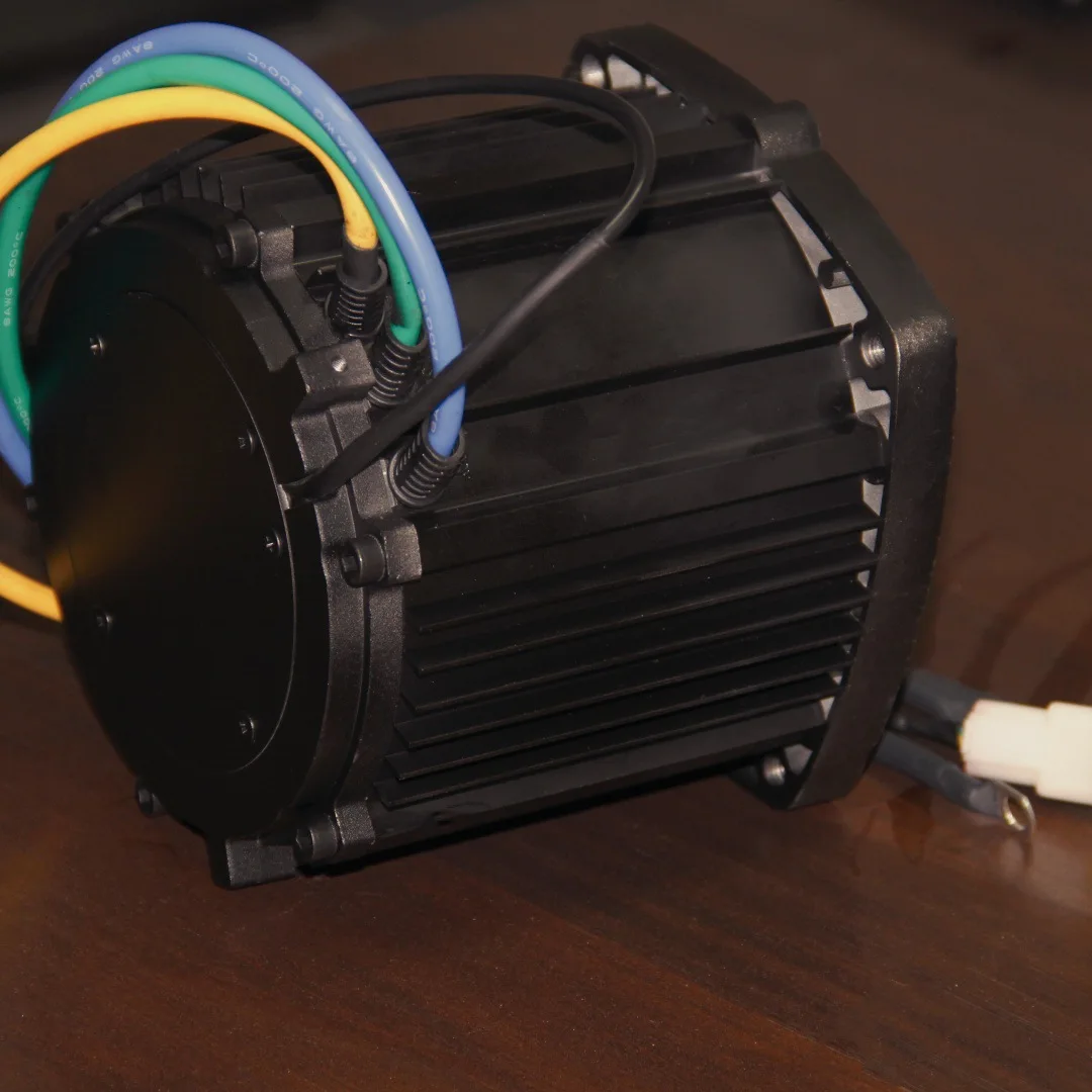 SL140 synchronous motor 72V3500RPM4KW mowing, sweeping, grinding machine with electric motorcycle