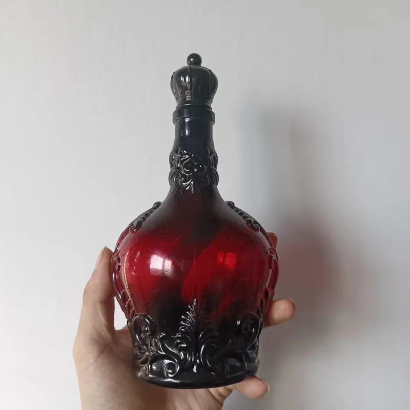 Funny Whiskey Bottle Decanter Home Bar Kitchen Office Table Ornament Novelty Liquor Flask Gift For Men Women