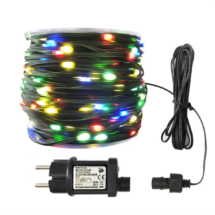 

Upgraded 50/100M LED PVC Rope String Light Waterproof Outdoor Fairy Lights Garden Garland for Wedding Party Christmas Tree Decor