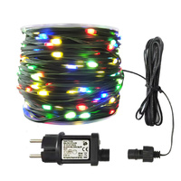 Upgraded 50/100M LED PVC Rope String Light Waterproof Outdoor Fairy Lights Garden Garland for Wedding Party Christmas Tree Decor