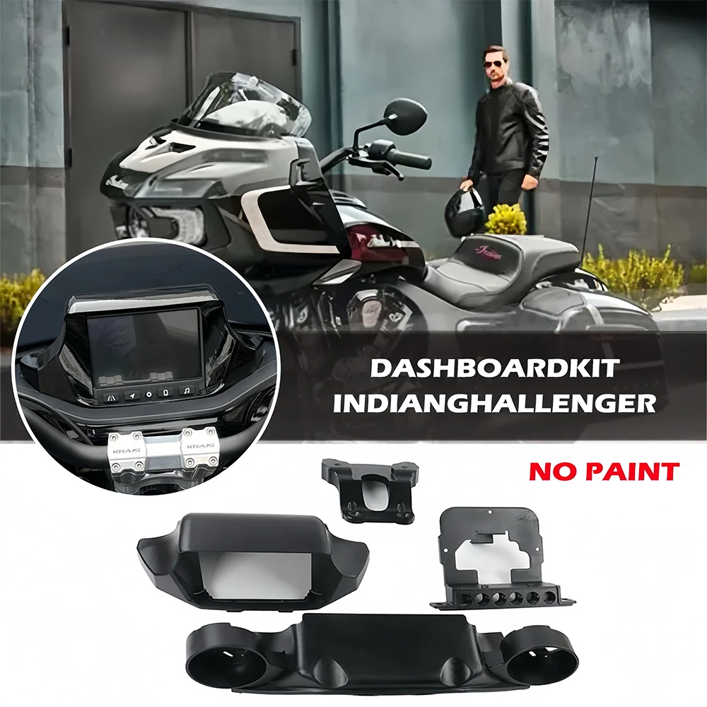 2025 For Indian Motorcycle Gauge Relocation Kit for CHALLENGER Models 2020-2025 Custom Fit Enhance Your Riding Experience