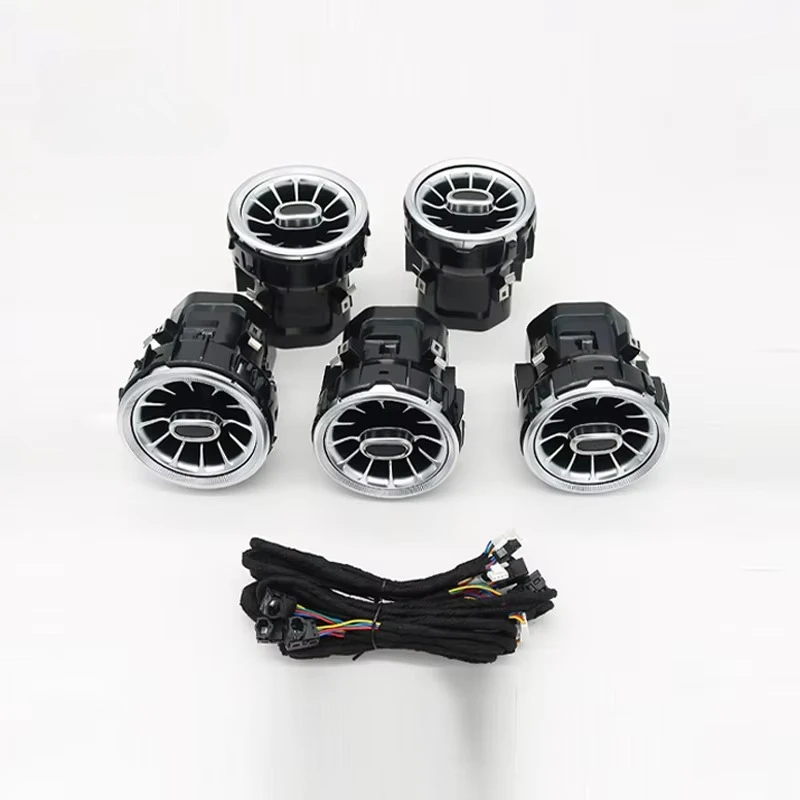 

Suitable for Mercedes-Benz W205 Turbo Air Vent Outlet Car Light 12V LED Fiber Optic Lighting System Car Air Conditioning Auto