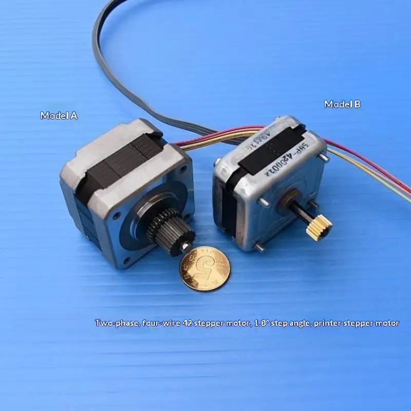 42 Stepper Motor 2 Phase 4 Wire 1.8 Degree Ball Oil Bearing Precision Motor For 3D Printer CNC Robot Engraving Machine