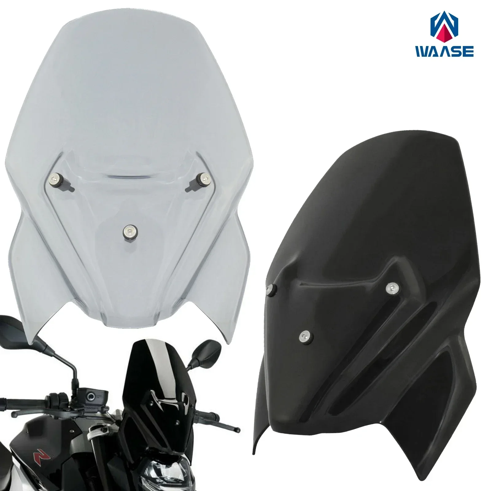 

WAASE для BMW F900R F 900 R 4R90 K83 2019 2020 2021 2022 2023 2024 переднее ветровое стекло, ветрозащитный экран, дефлектор ветра