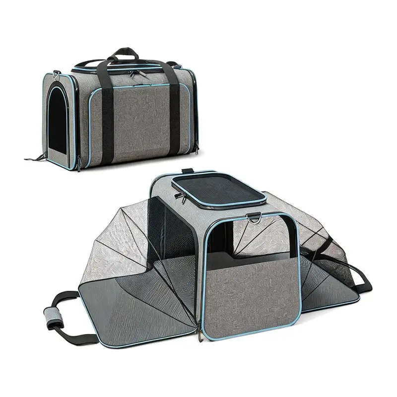 Portable Cat Bag Out Portable Pet Bag Small Dog Bag Foldable Breathable Cat Diagonal Straddle Shoulder Backpack