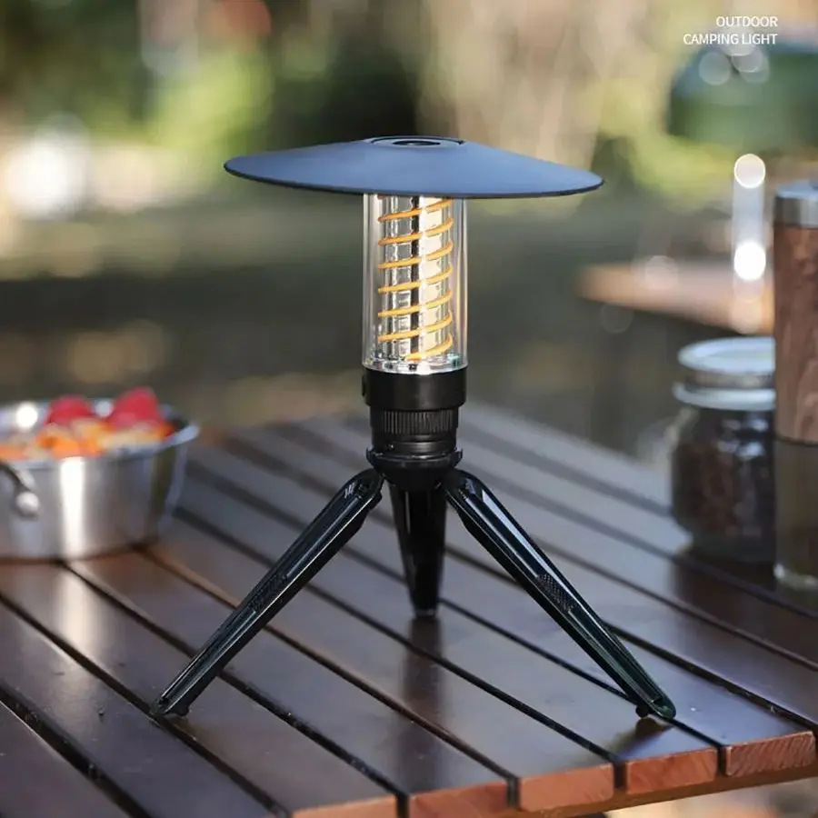

Camping lamp LED lamp Camping lamp 7-speed adjustable outdoor atmosphere lamp Portable lighting Long endurance tent lamp