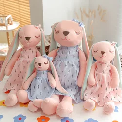45CM/18 inch Cute Bunny Doll, Plush Toy Doll, Baby Soothing Rabbit Doll Sleeping Doll, Stuffed Animals Kids Plushie Doll Toy