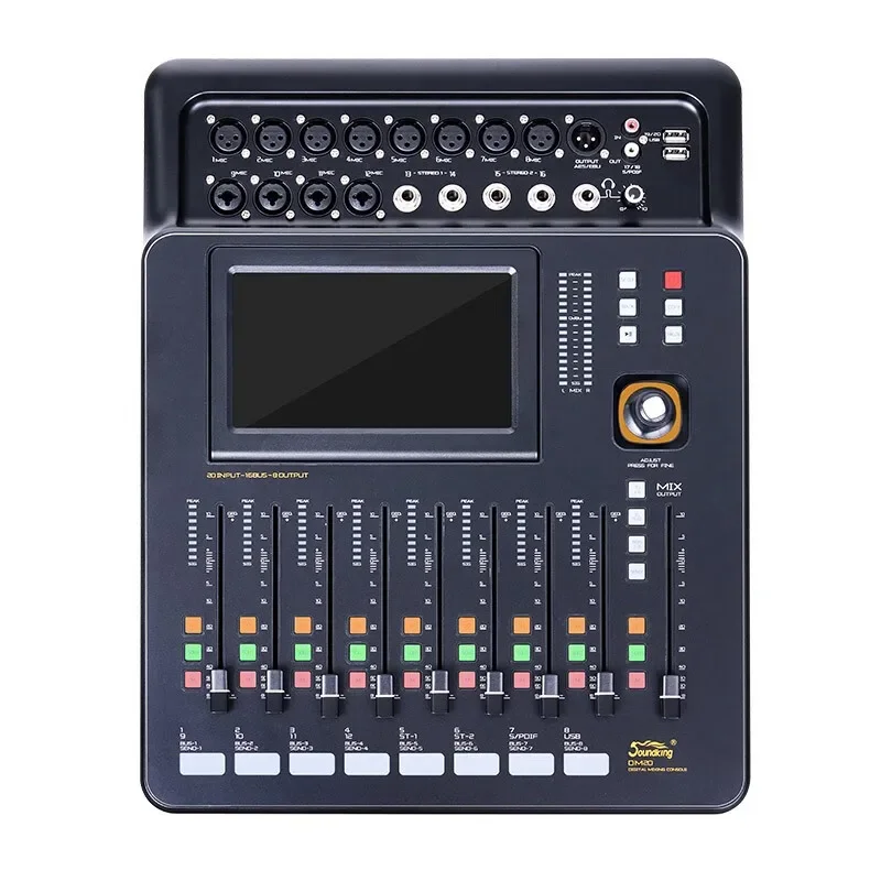 

Digital mixing station professional live stage effects mixer with effects reverb balance A20 / DM20