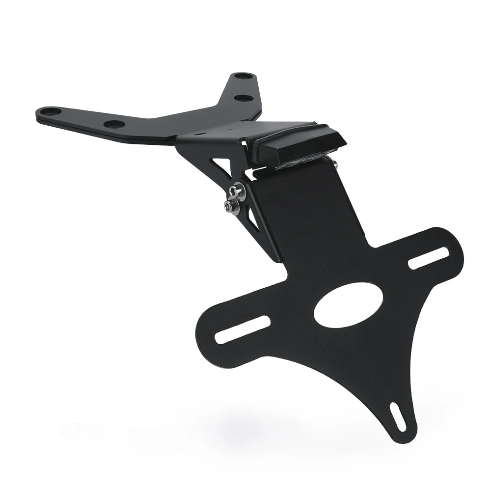 2027 2026 2025 UNTUK YAMAHA TMAX Tech MAX T-MAX Tmax 560 22-2025 Braket Pemindah Plat Nomor yang Dapat Disesuaikan Kit Penghilang Fender