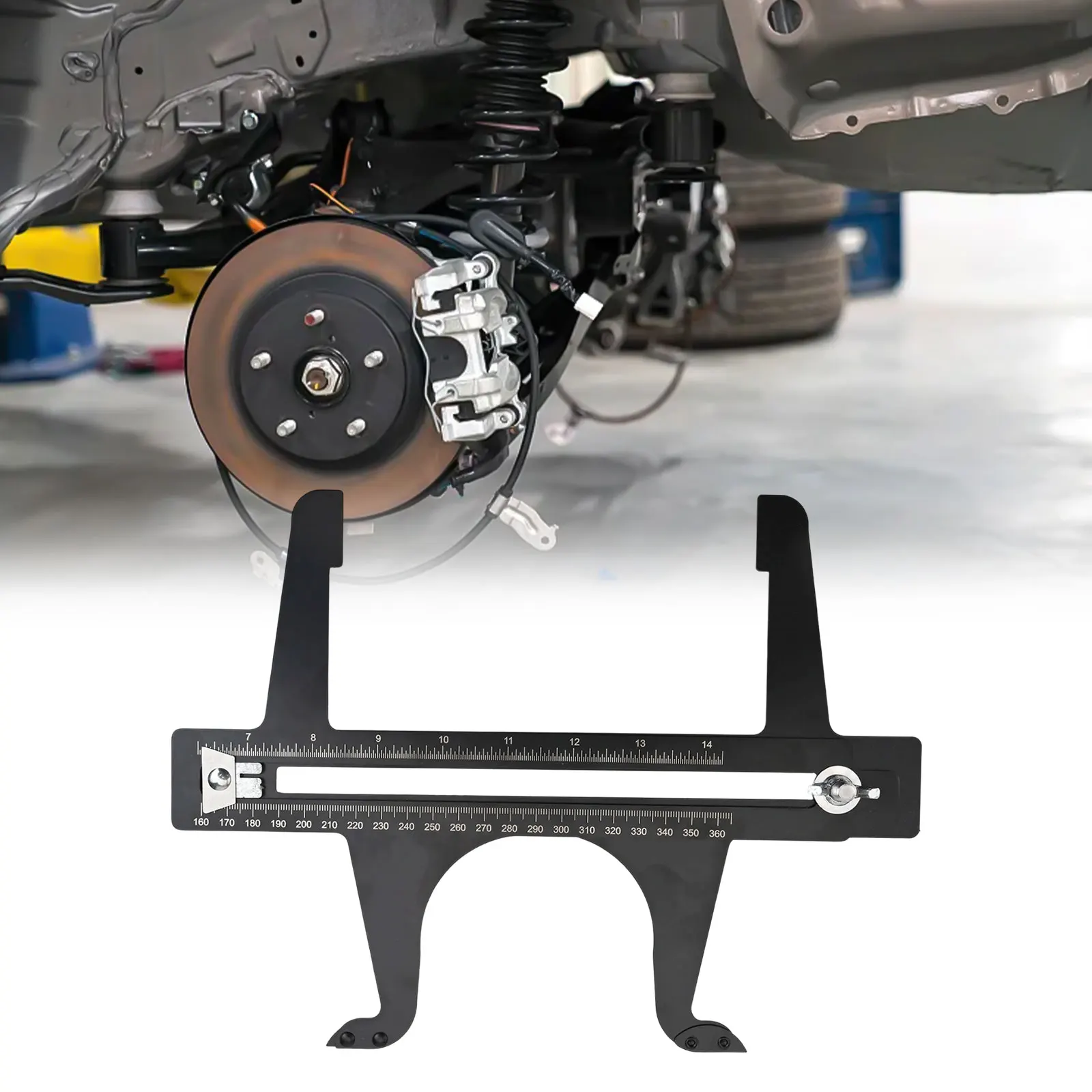 

Прочный измерительный инструмент для тормозного барабана, подходящий для различных транспортных средств с шеститочечным диапазоном от пяти до четырехточетырнадцати точек, двух пяти дюймов