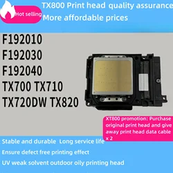 Cabezal EpsOriginal F192040 DX8 DX10 TX800 Print Head UV Printhead For TX800 TX710W TX720 TX820 TX830 TX700 TX710W TX720W TX800F