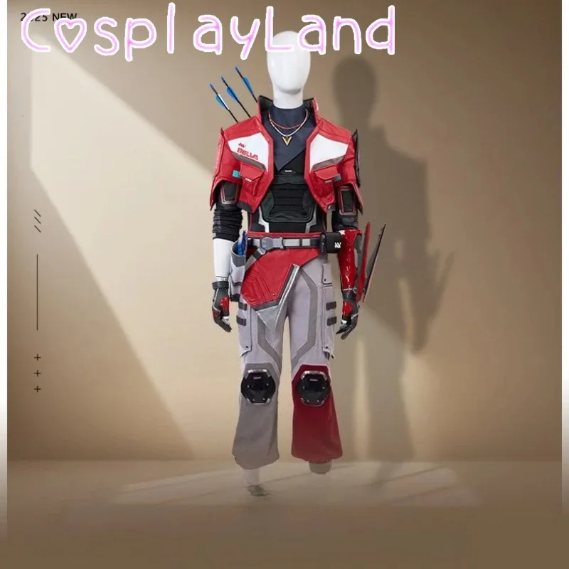 

Game Apex Sparrow Cosplay Costume Leather Coat Shirt Pants Full Set Christmas Halloween Men Battle Suit Comic Con Custom Made