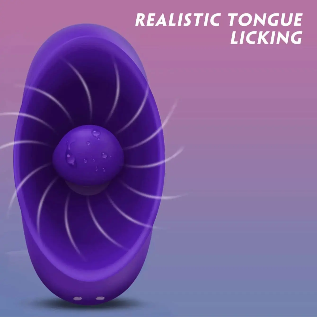 Clitoris Licking Tongue 10 Vibratory Massager G-Spot Orgasm Nipple Suction Stimulator Female Masturbation Toy