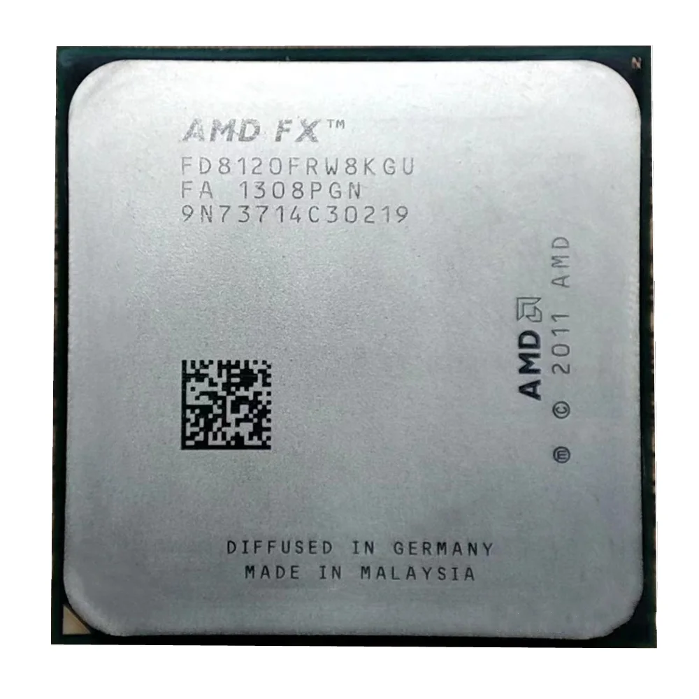 AMD FX-Series FX 8120 FX8120 FX-8120 3.1 GHz 125W Eight-Core CPU Processor FD8120WMW8KGU Socket AM3+