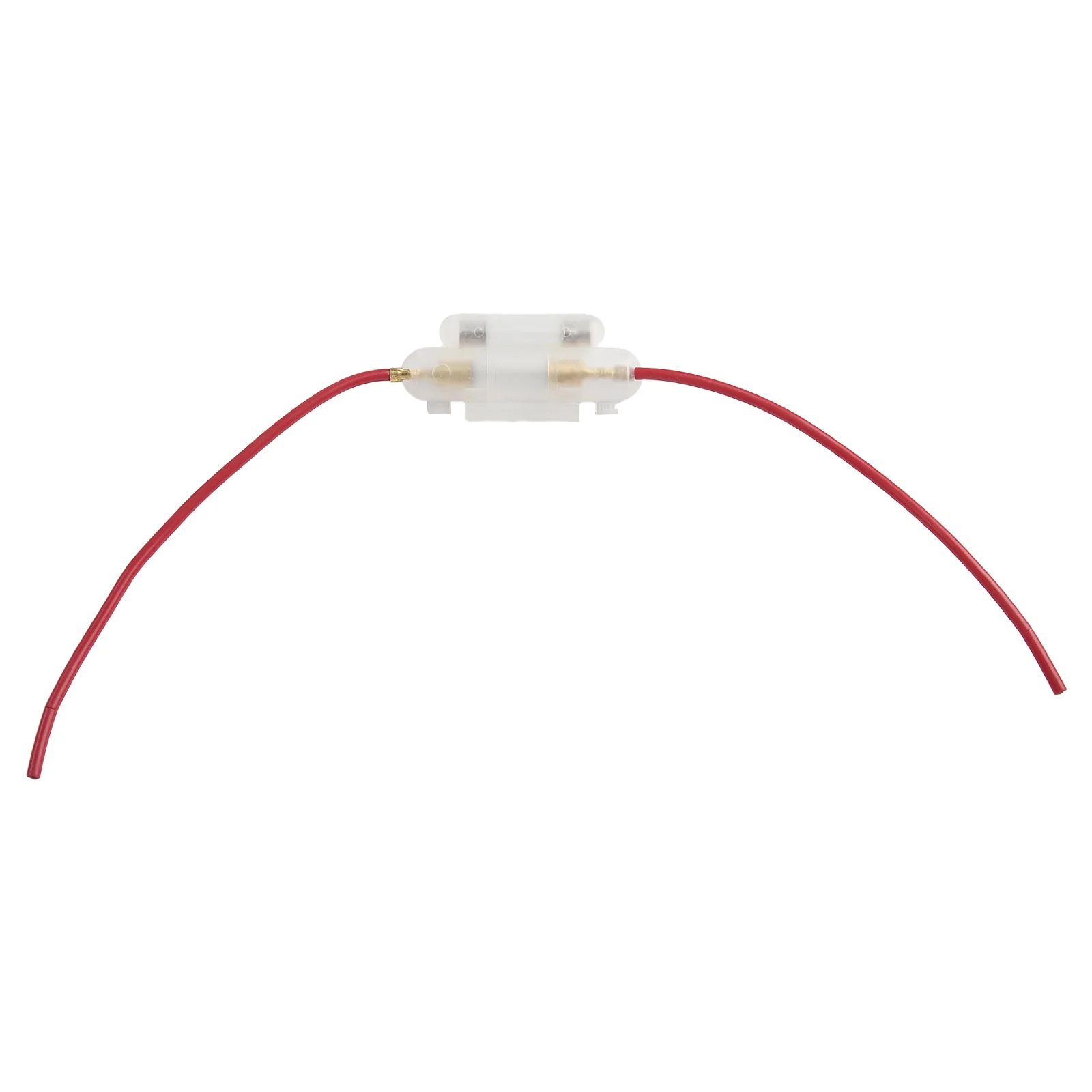 Kotak Sekring garis ganda, kotak skuter Sekring kawat ganda aksesori sepeda motor plastik + Sekring daya logam