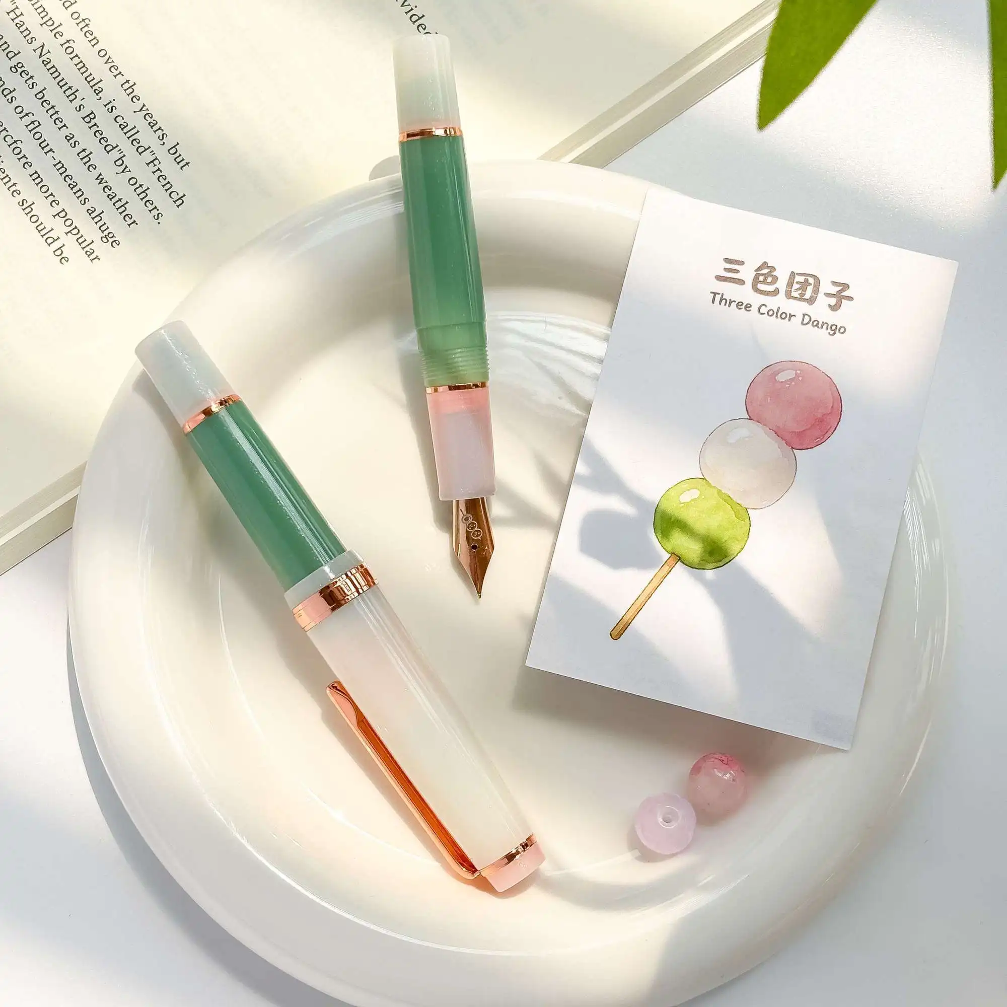 

Ручка-фонтан Jinhao 82mini Limited Edition, трехцветная, в стиле Дангэ, с высокой эстетической ценностью, короткая