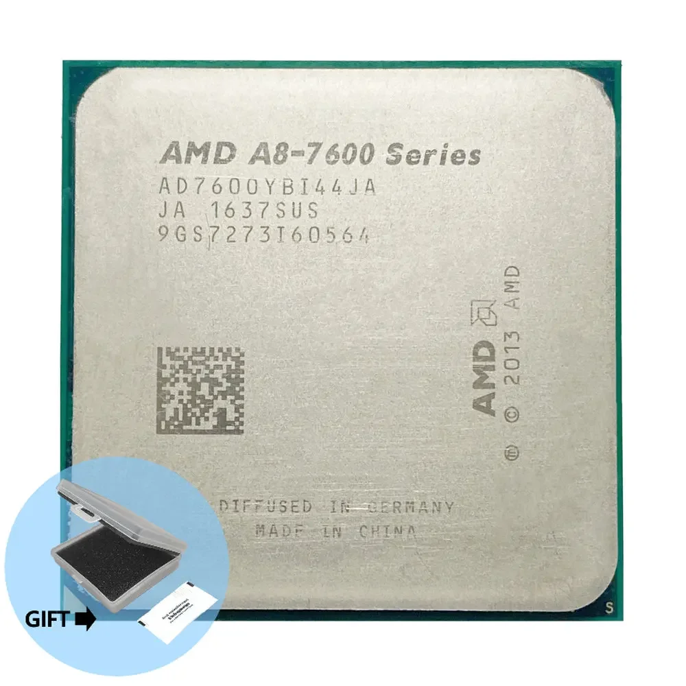 

AMD A8 7600 A8-Series A8-7600 3.1GHz Quad-Core AD7600YBI44JA/ AD760BYBI44JA Socket FM2+