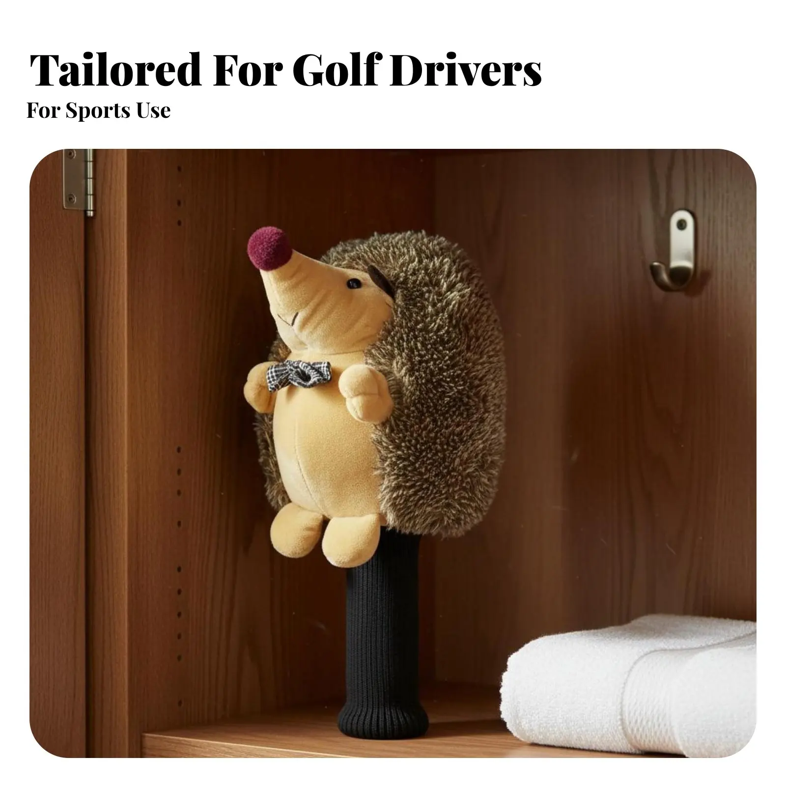 

Мягкий и удобный чехол для клюшек Hedgehog Sporting Headcover с защитой от царапин, в виде животного