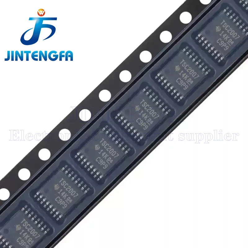 1PCS TSC2007IPWR TSC2007IPW TSC2007 TSSOP-16 Touch Screen Controllers NANO-PWR CONTROLLER SMD IC