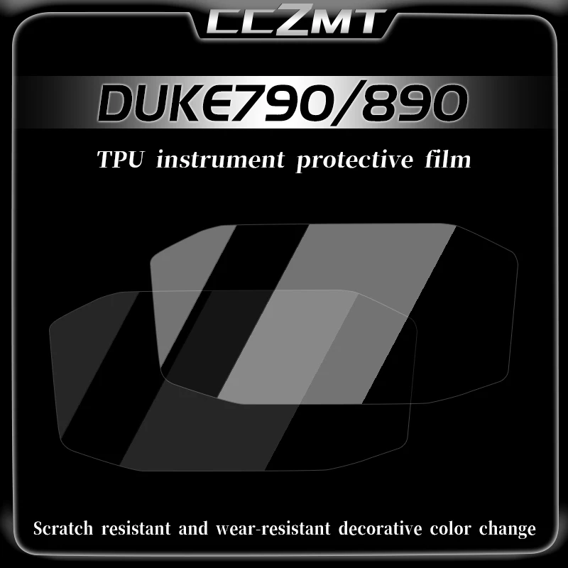 For KTM DUKE790 DUKE890 790 Duke 890 Duke Headlight film dashboard transparent protective film modification accessories