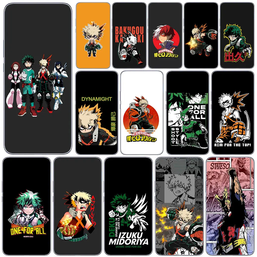 Midoriya Izuku My Hero Academia All Might for Motorola Moto G04 G71 G73 G32 G34 E7 G7 G9 G24 Power One Fusion Plus Phone Case