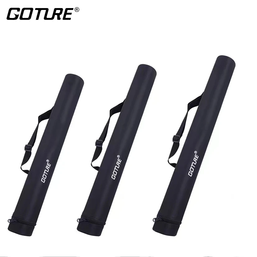 

Goture Portable Fishing Rod Case Bag 64cm 74cm 84cm 120cm 150cm Zipper design Handbag Fly Rod Organizer Tube Bag