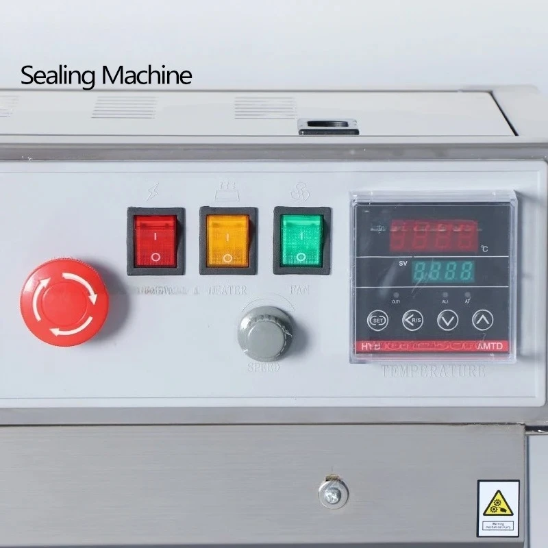 FR-900 Plastiktüte Soild Ink Continuous Band Sealer Sealing Machine Expanded Food Band Sealer